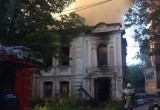 Историческое здание на улице Кутузова сгорело дотла